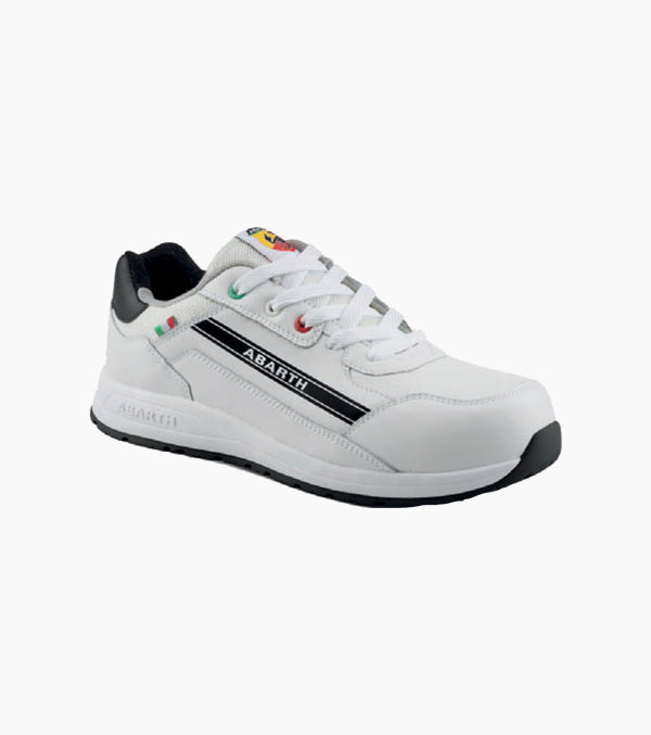 Calzatura Abarth 595 White Nabuk S3 SRC HRO