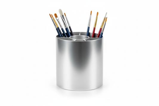 Portapennello in alluminio