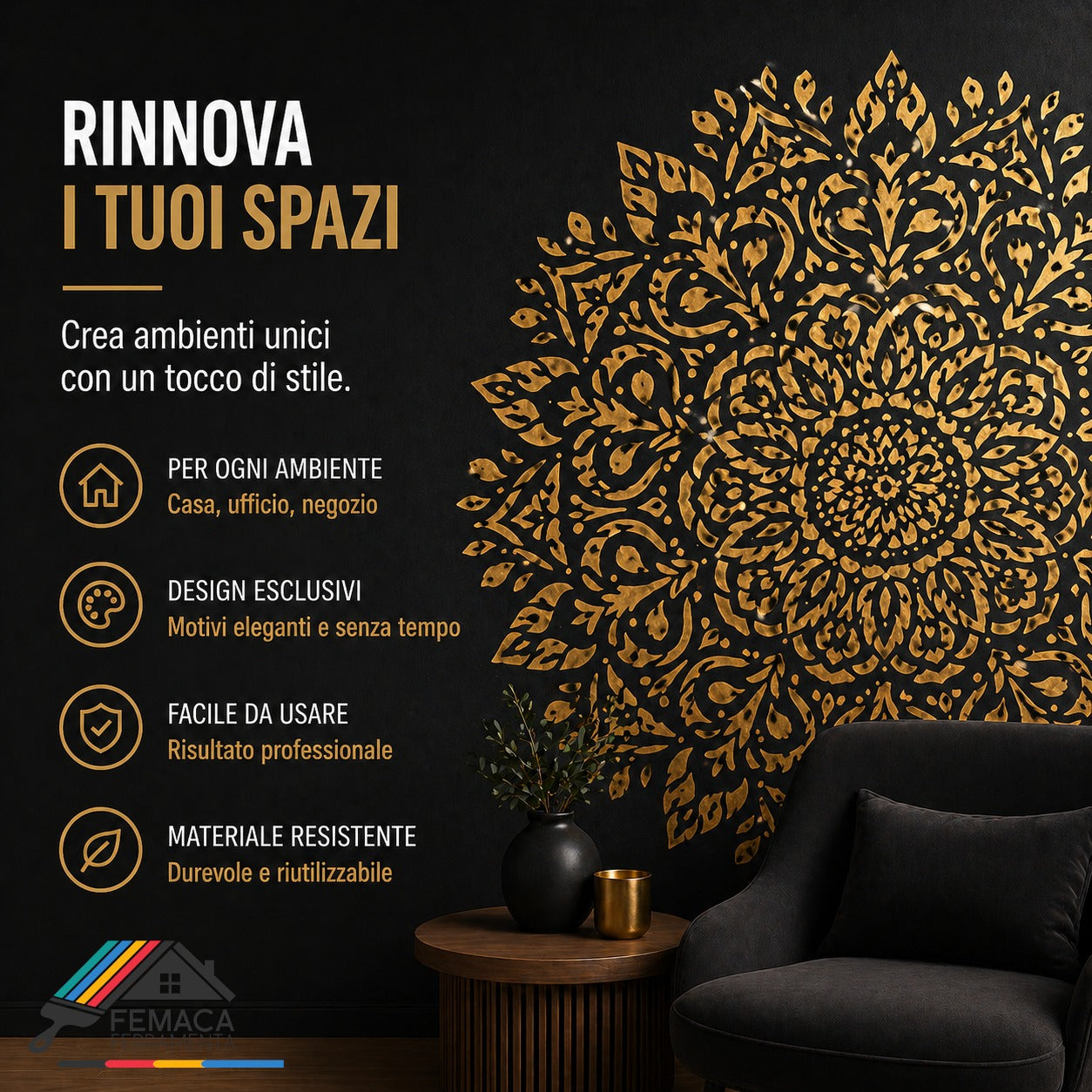 Stencil promozione