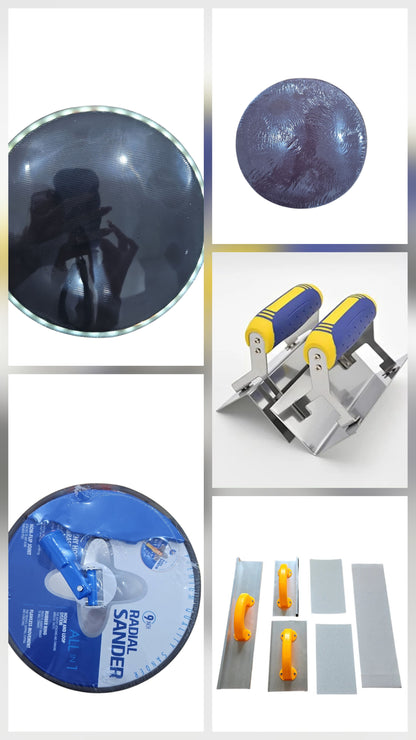 Attrezzi per carteggiare