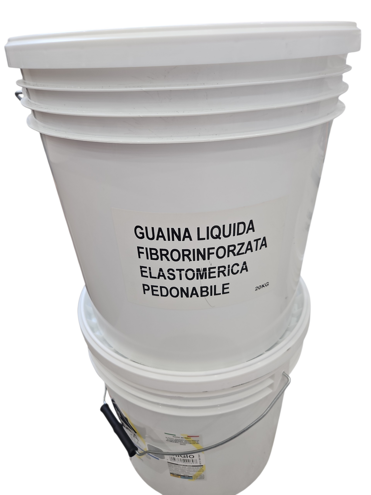 Guaina fibrorinforzata elastomerica pedonabile grigia