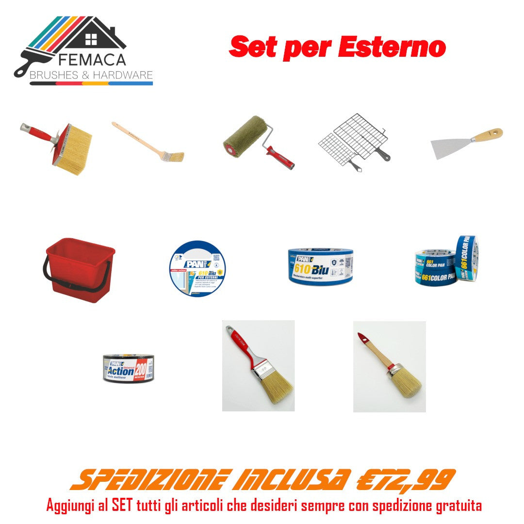 KIT PER ESTERNI 19 PEZZI